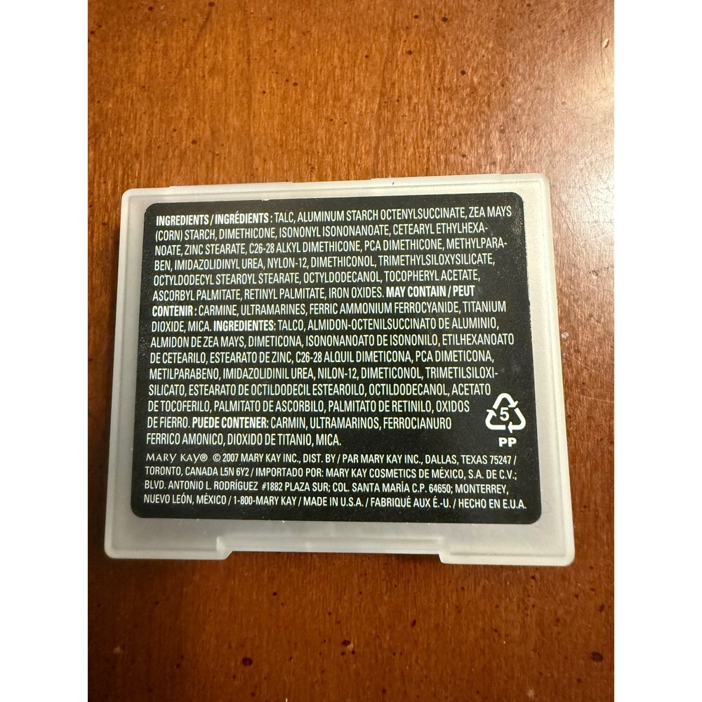 Mary Kay mineral eye shadow color single magnetic case refill Coal 013026 4R05 - Picture 3 of 3